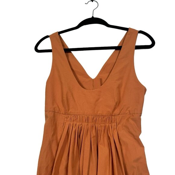 THREE GRACES LONDON Laurette‎ Maxi Orange Dress Women's Sz 4 or 6 - Picture 6 of 15